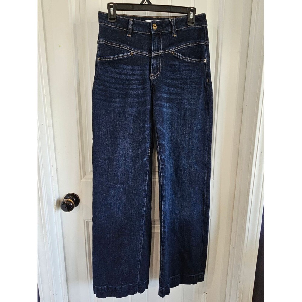 **SALE**Altar'd State High Waist Wide Leg Dark Wash Jeans Size 25